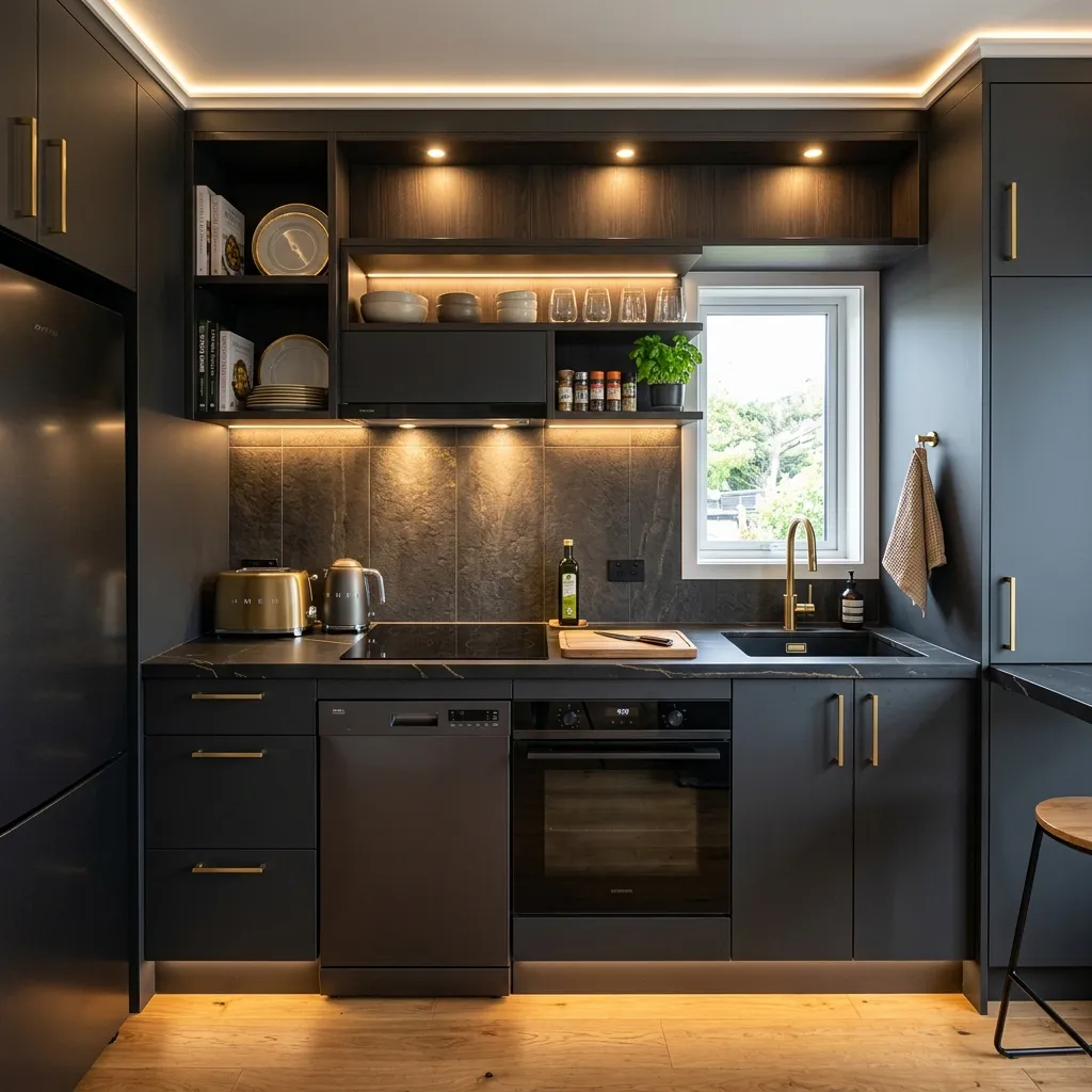 cocinas integrales pequeñas modernas